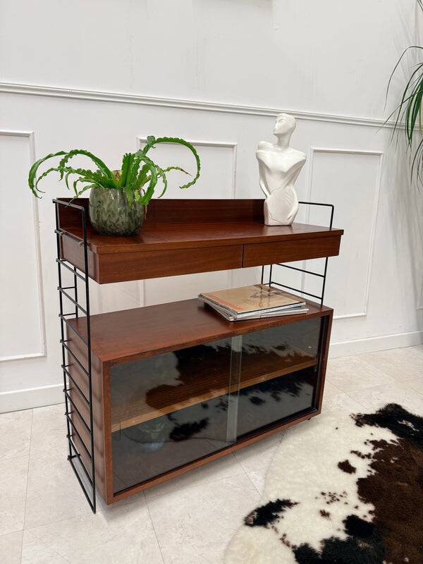 Modernist teak sideboard