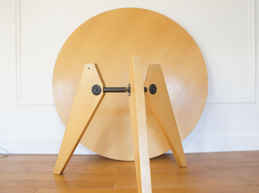 Pedestal table by Jean Prouvé for Vitra, 2003