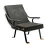 Fauteuil Inclinable Digamma en laiton par Ignazio Gardella