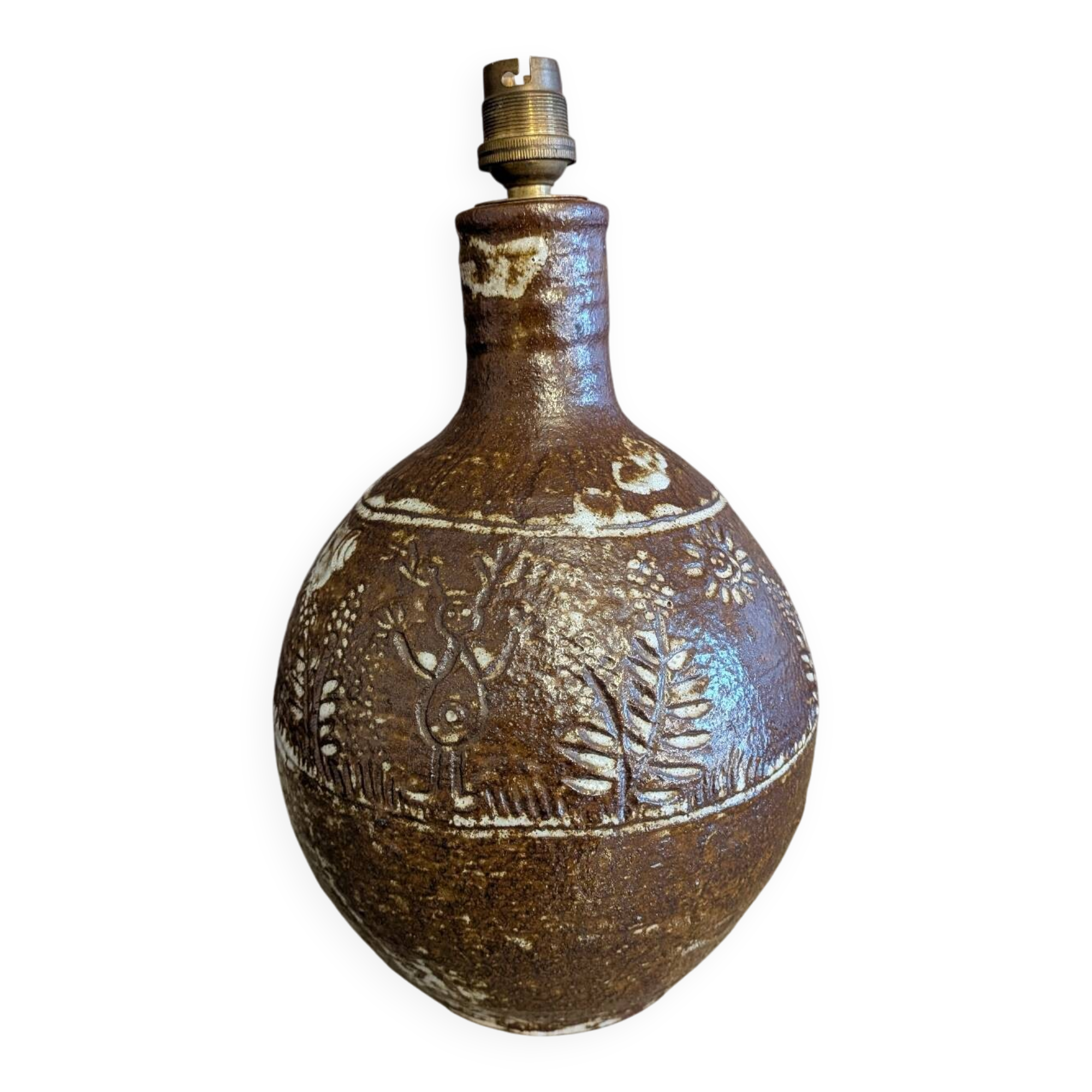 Ceramic lamp base 1970
