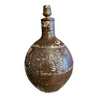 Ceramic lamp base 1970
