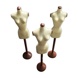 Series of 3 models of artist