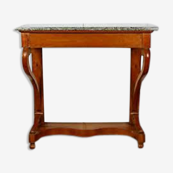 Console epoque Empire en bois clair