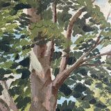 Old painting, oil on canvas.