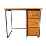 Office in wood and metal vintage