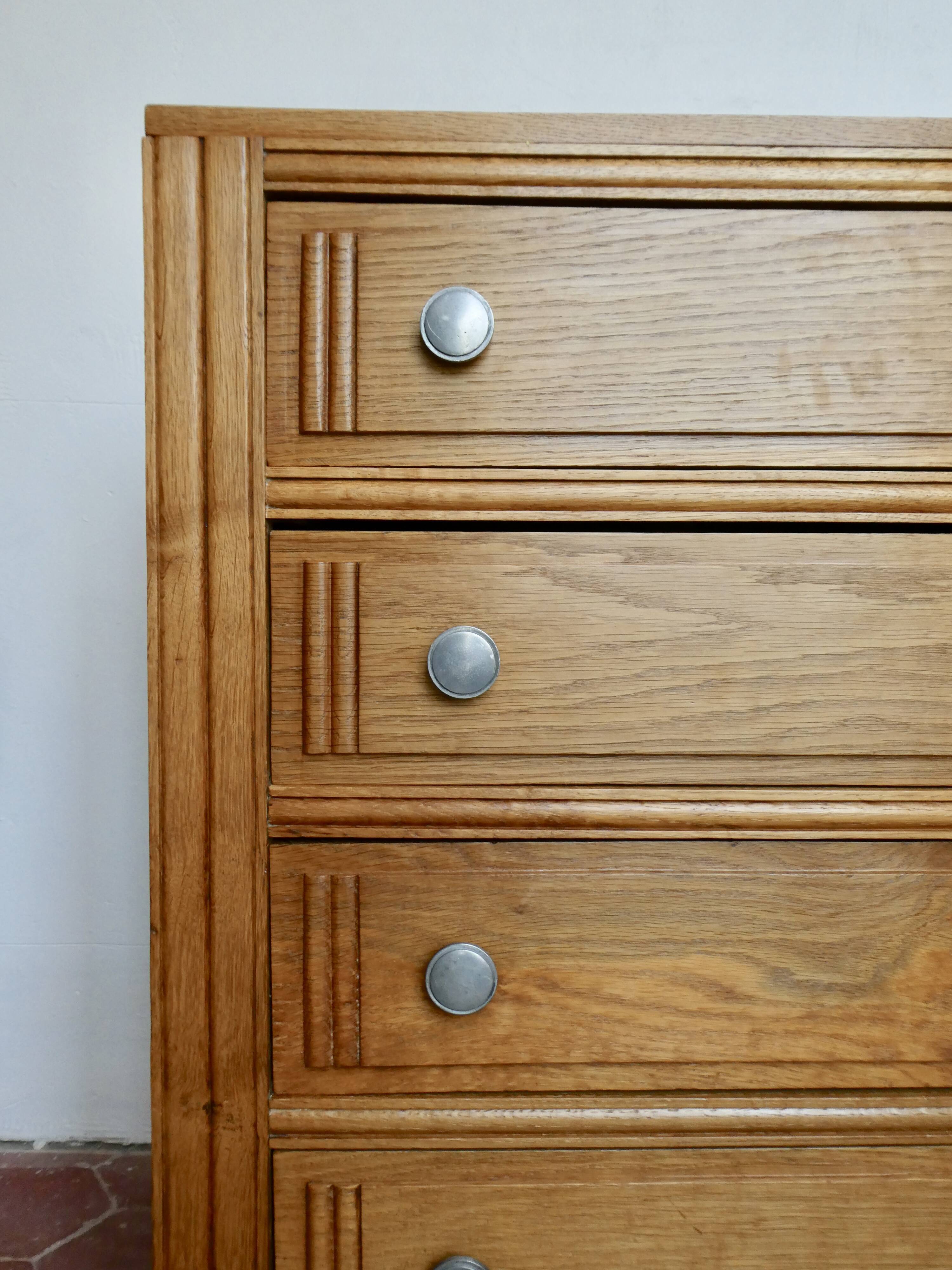 Art Deco dresser, 4 drawers, 30-40s