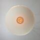 Mid-Century Italian Saucer Glass and Brass Pendant Lamp