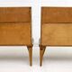 Paire de tables de chevet italiennes en frêne, style Mid-Century Modern, années 1950