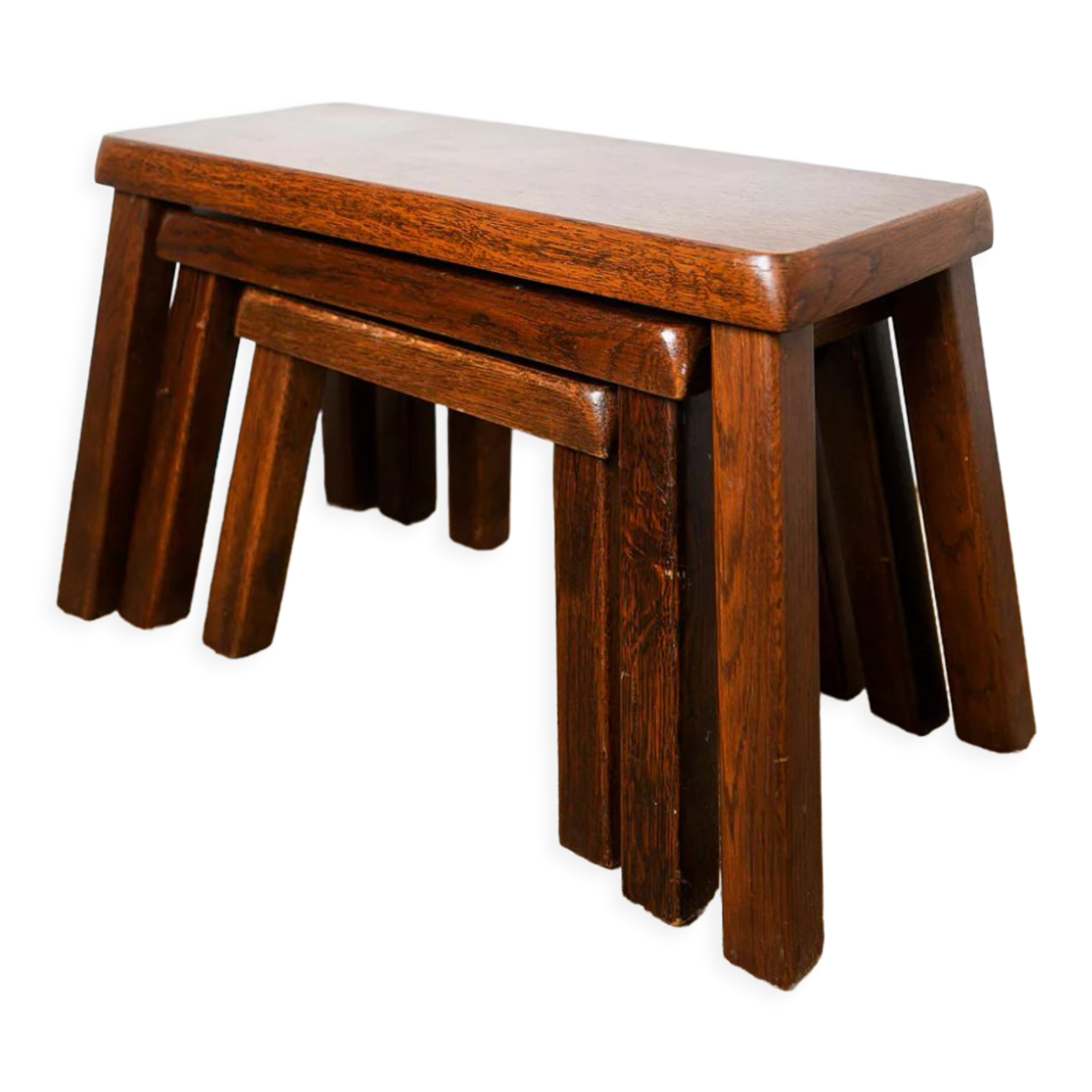 Oak nesting tables
