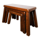 Oak nesting tables