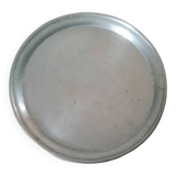 Silver metal tray
