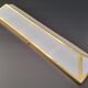 Vintage wall lamp 1970 plexiglass & brass