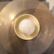 Table lamp in glass and chromed metal Italia Anni '70