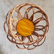 Rattan indoor planter