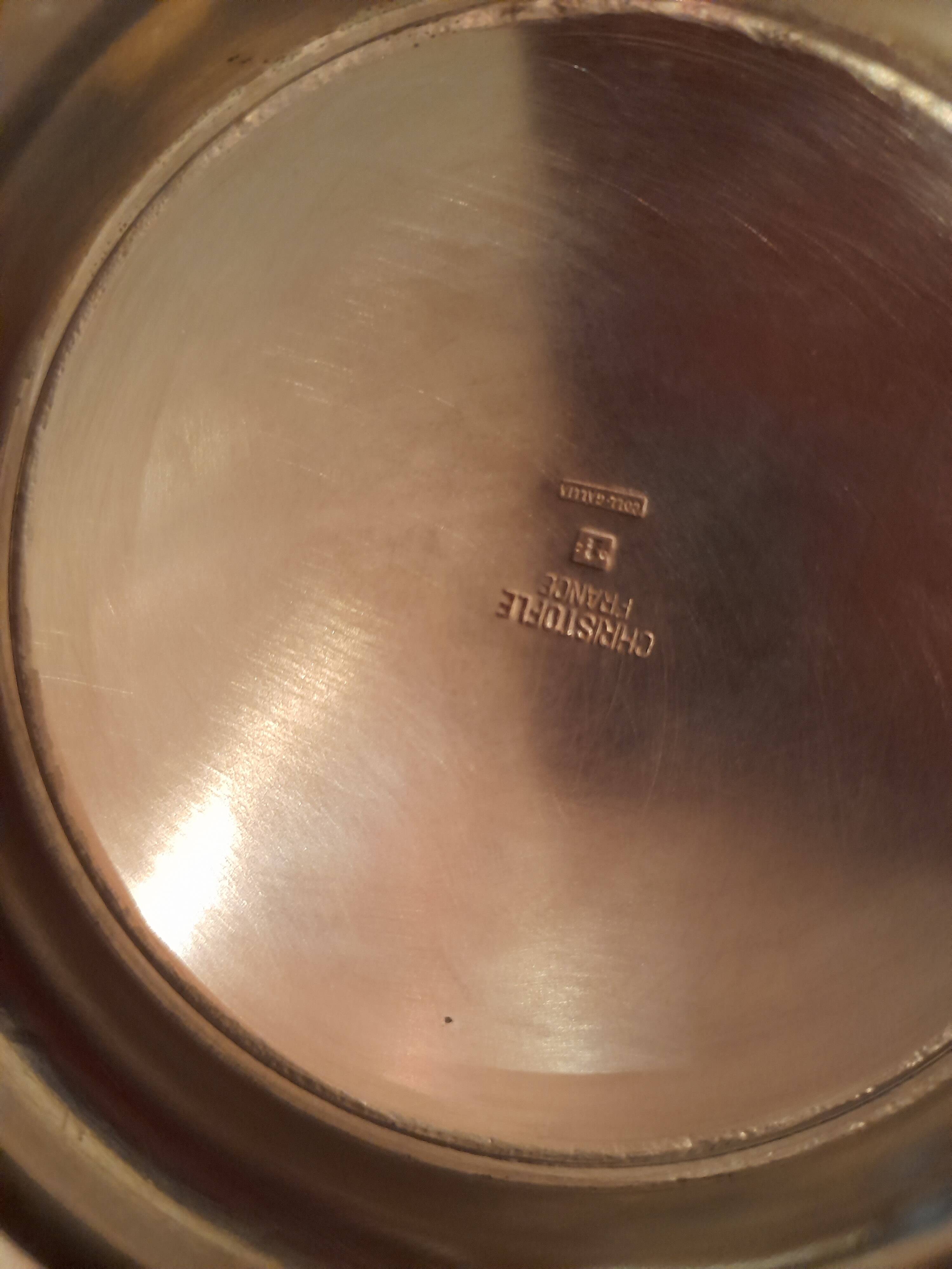 Christofle ice bucket shell model