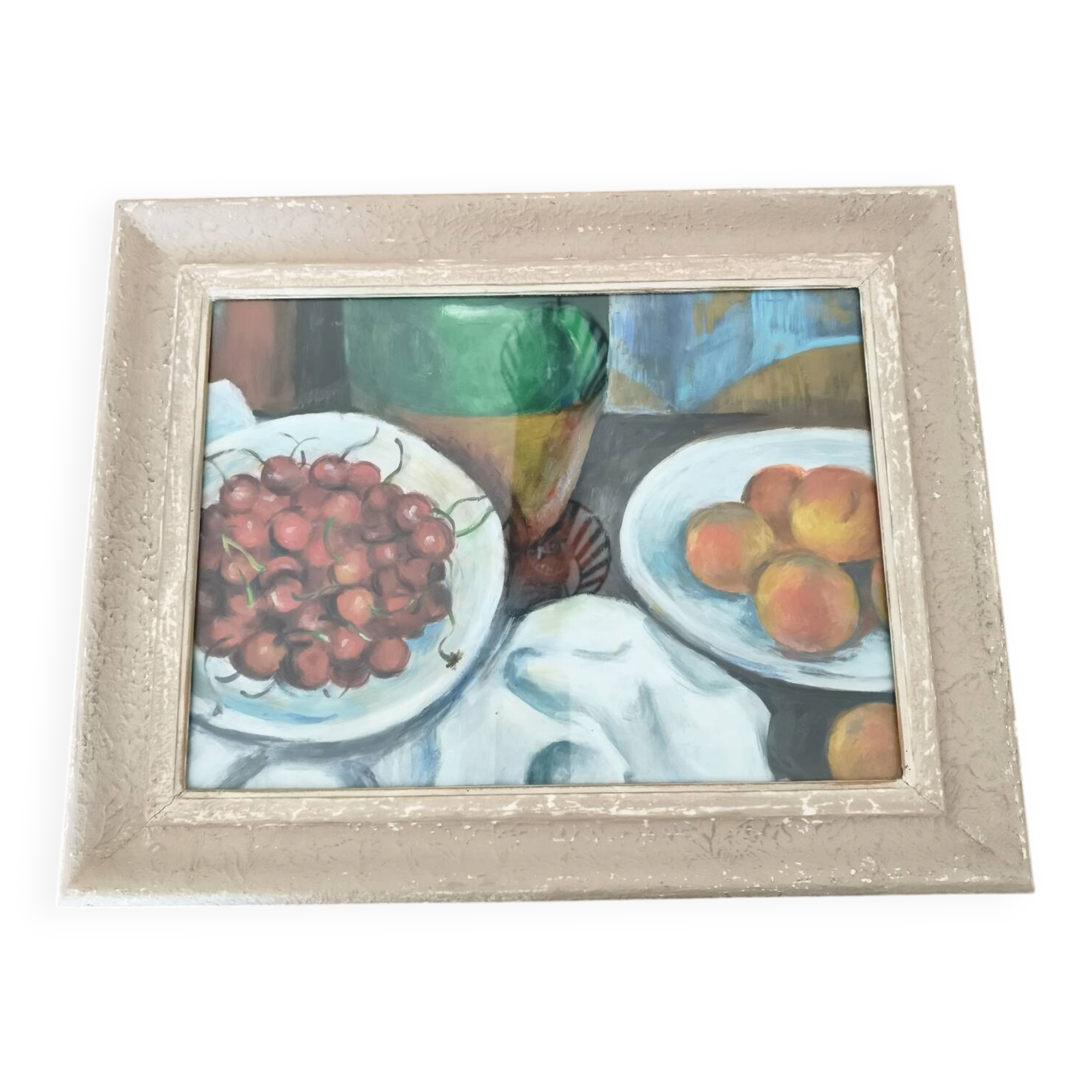 Impressionist painting tableau