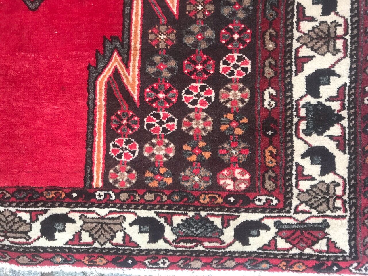 Rug Persian Zanjan handmade 126x200 cm