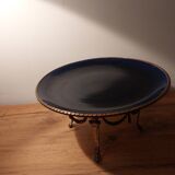 Empire period fruit bowl, Sevres blue