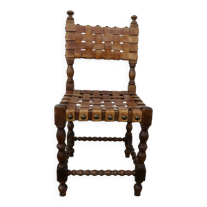 Chaise espagnole en chêne - couleur