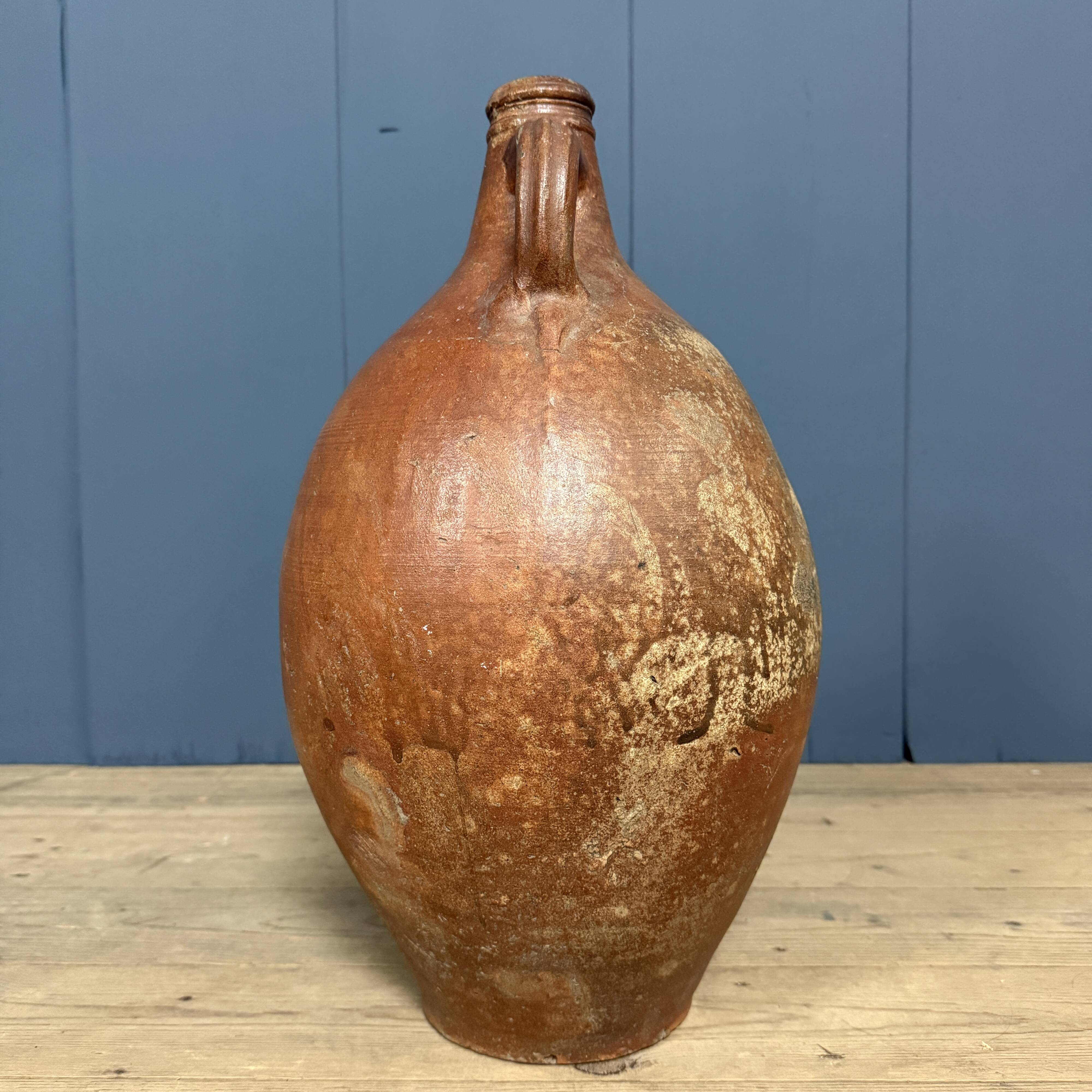 Large size earthenware beardman jug