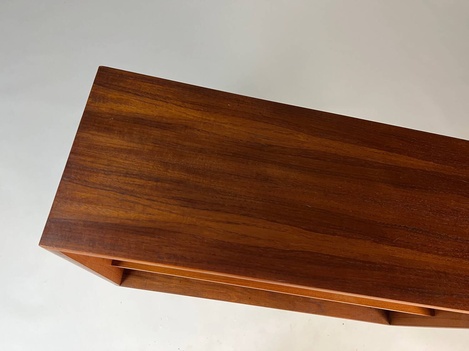 Mid-century teak bookcase shelf highboard 60s WK vintage