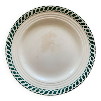 Antique ceramic plate