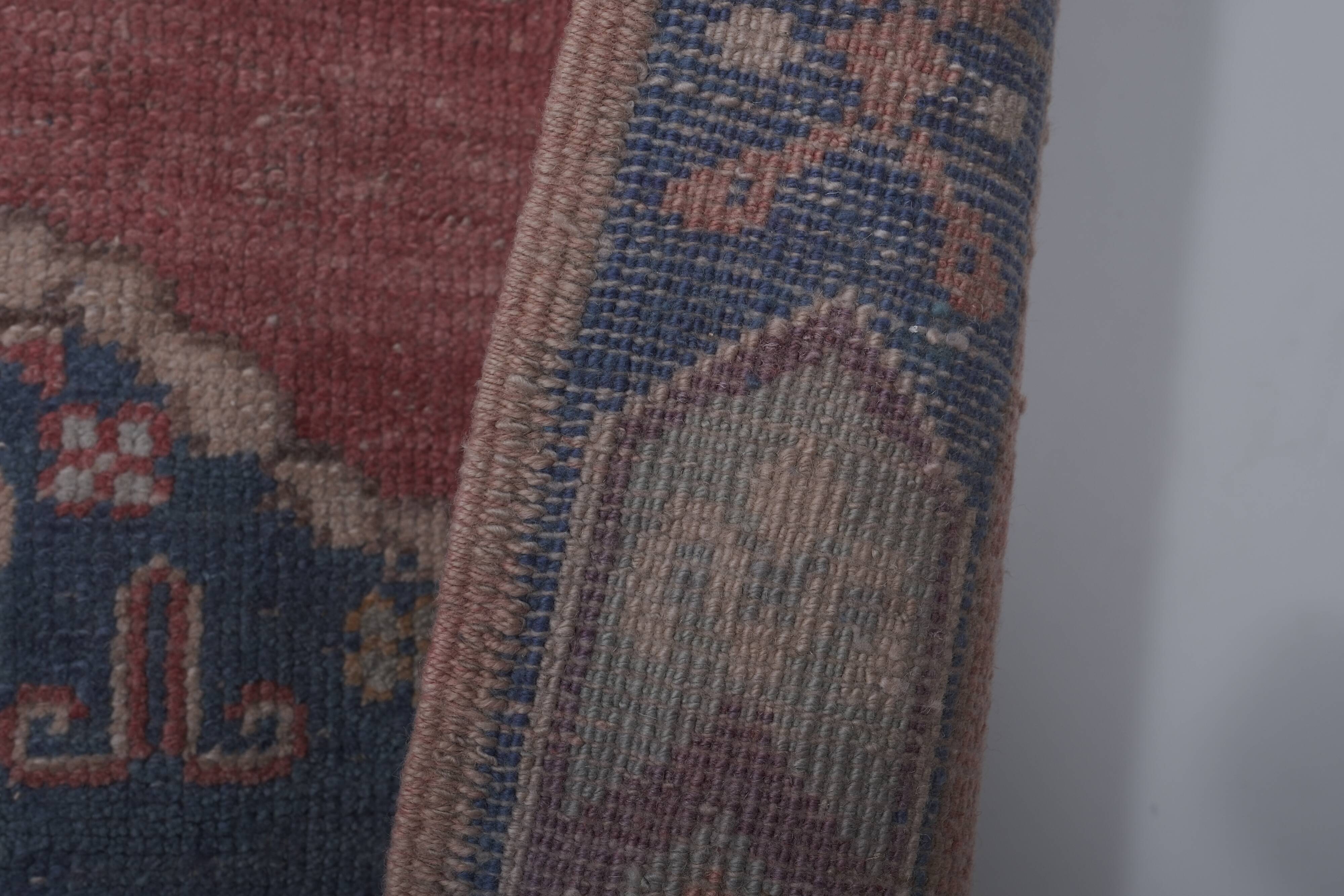 Vintage Turkish Oushak Rug Handwoven 101x262 cm