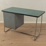 1950s Industrial Desk, Vintage Steel