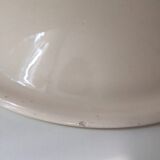 Large round ceramic serving platter from Lunéville, Chantal pattern