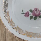 Cups with flower decoration