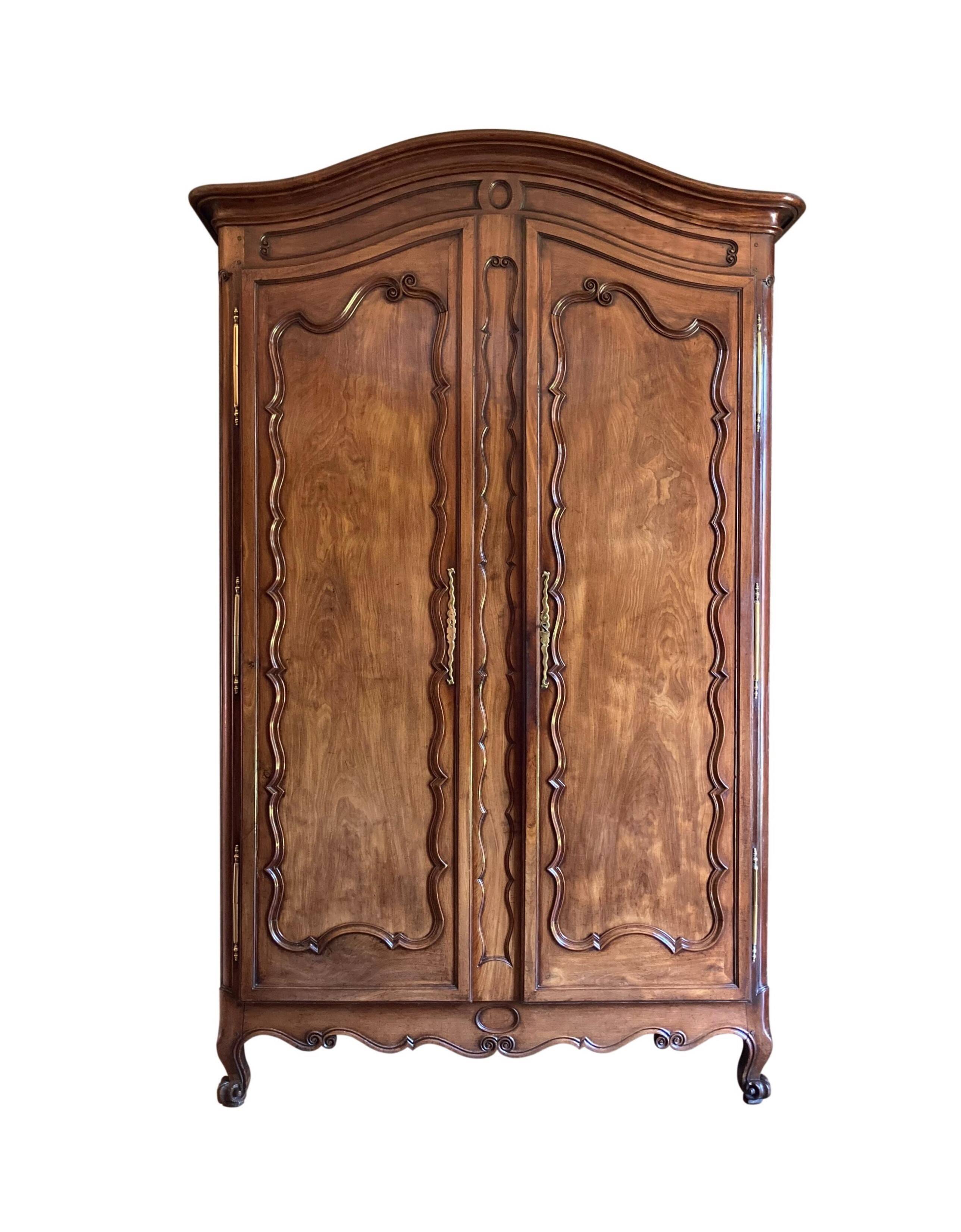 Mahogany port cabinet Nantes 18th century