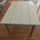 Table de ferme basse