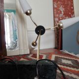 Vintage three-tulip floor lamp from the 60s
