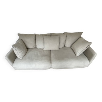 White linen sofa, Lazare - AM.PM
