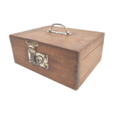 Small box vintage wooden box