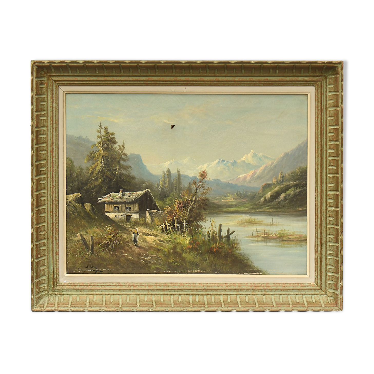 Oil on canvas Landscape