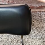 Black skai chair