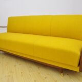 Daybed Sofa with fold-out function, 1950s