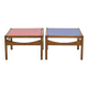 Paire de tables basses Baumann modèle Argos – années 1970