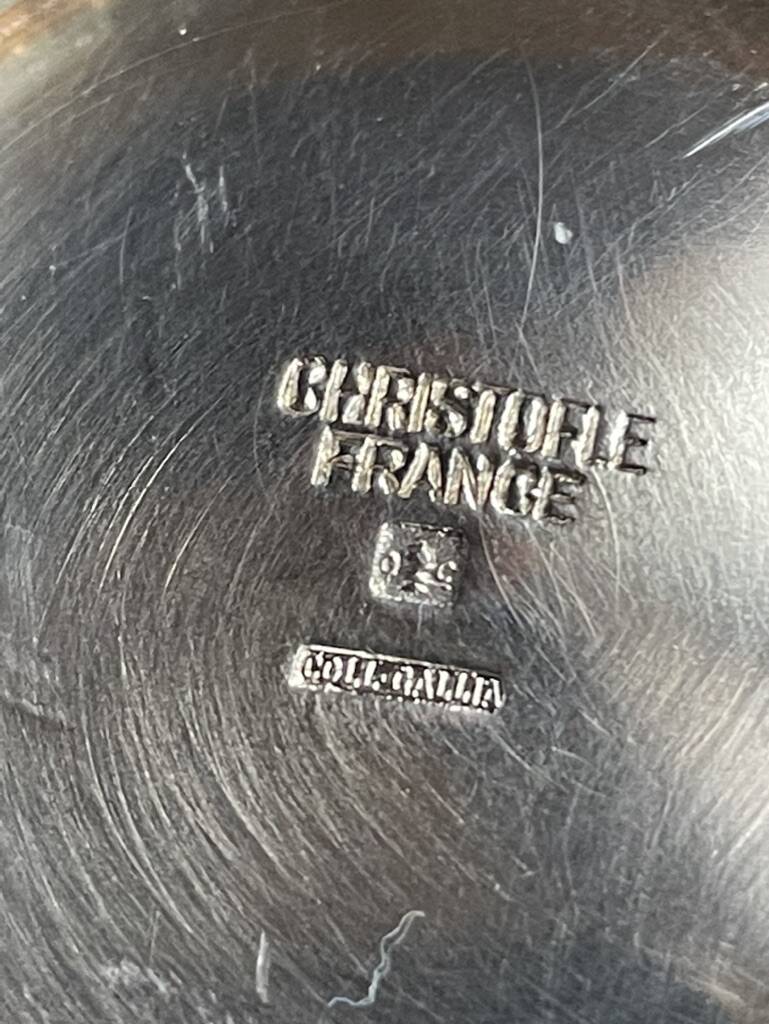 Gallia tea service by Christofle model Lauzin