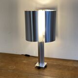 Space Age lamp with Max Sauze shade. 1970.