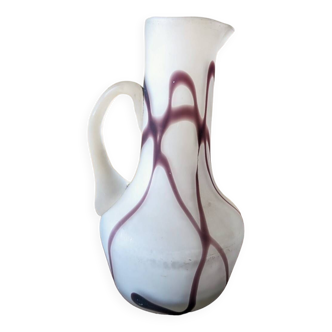 Glass paste pitcher