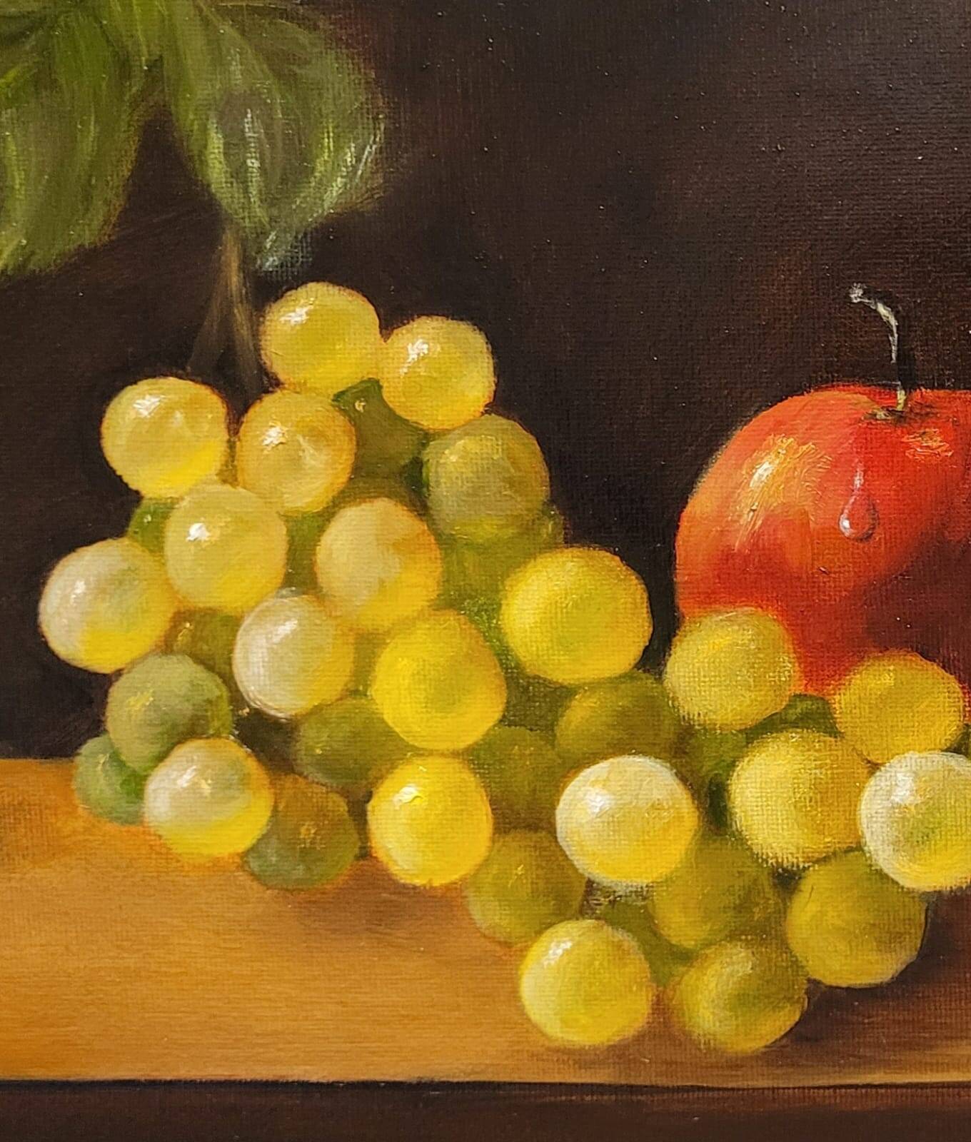 Oil painting - Art - Still life - fruits
