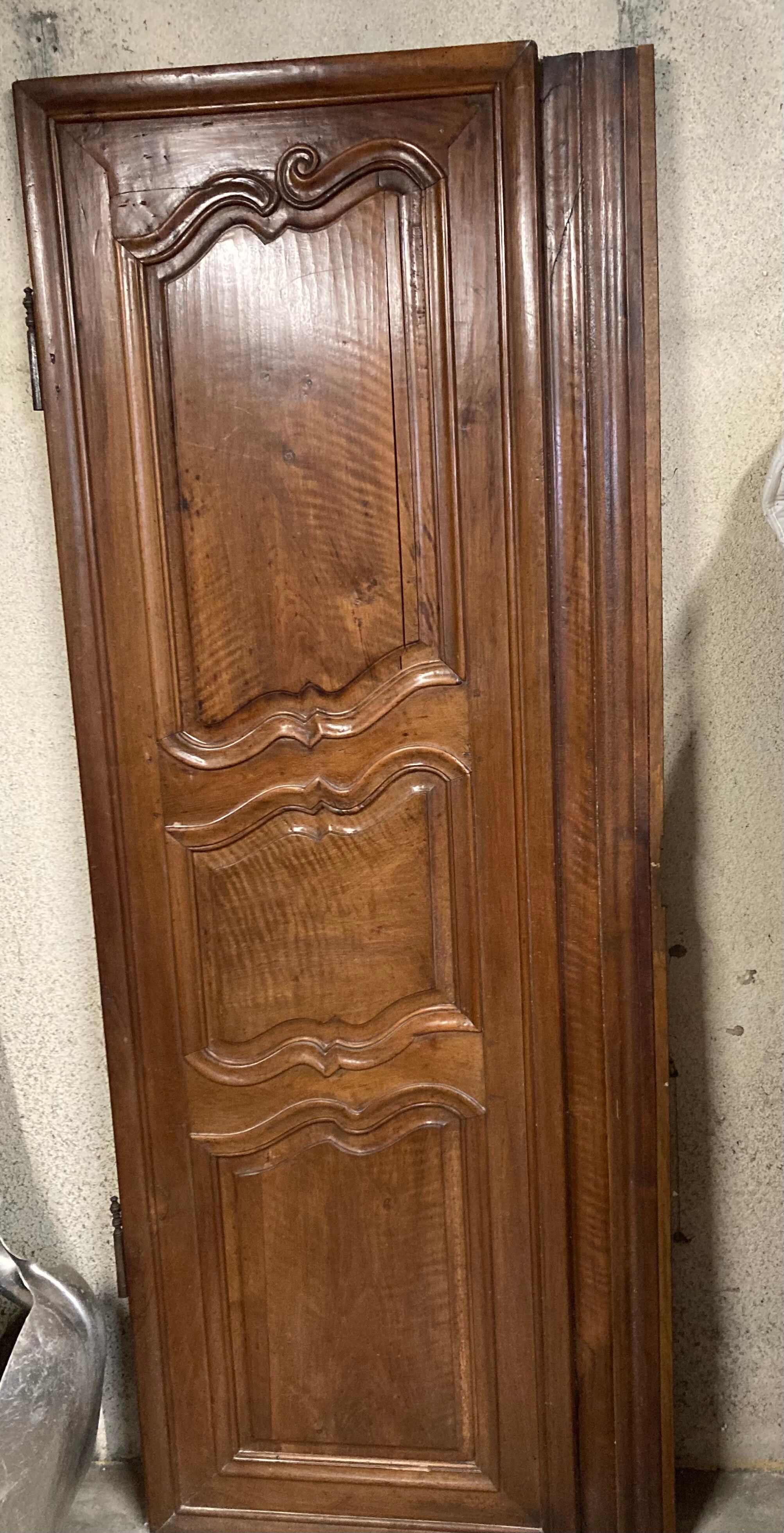 Antique wardrobe doors