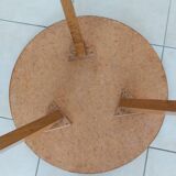 Tripod round coffee table