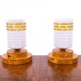 Small bedroom lamps, Poland, mid-20th century.