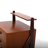 Pair of Teak Nightstands by Sigfred Omann for Ølholm 1960s