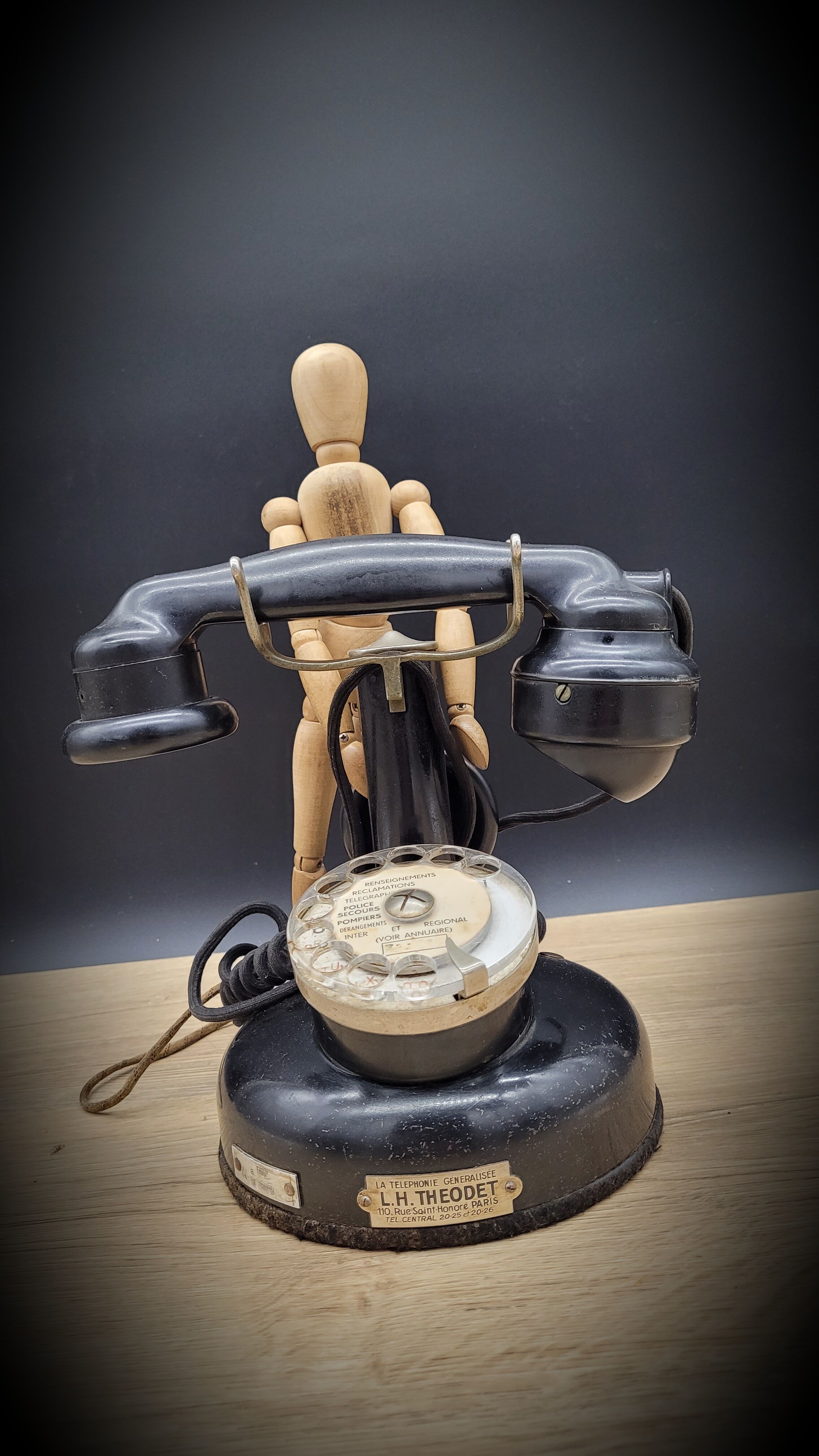 Telephone Théodet Paris