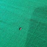 Basque green tablecloth and its 12 napkins