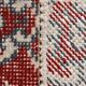 7x11 Brick Red & Beige Persian Vintage Rug, Floral Bohemian Decor,207x333Cm